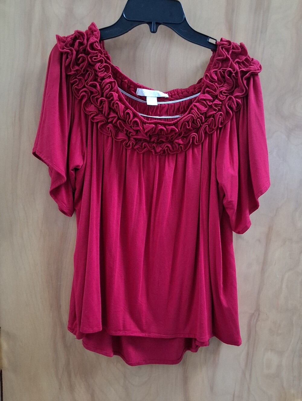 Boston Proper Soft Rayon Off-shoulder Top NWOT